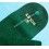 Rolex Original green suede velvet pouch traveler's service holder case watches Submariner, Gmt, Daytona, Explorer, Air King