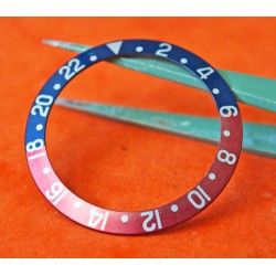 Collectible Rolex GMT Master 1675 16750 Pepsi Blue & Red Faded Bezel Watch Insert Part