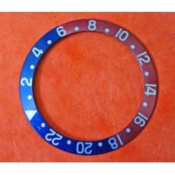 Collectible Rolex GMT Master 1675 16750 Pepsi Blue & Red Faded Bezel Watch Insert Part