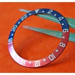 Collectible Rolex GMT Master 1675 16750 Pepsi Blue & Red Faded Bezel Watch Insert Part