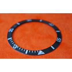 Stunning BLACK FAT FRONT ROLEX SUBMARINER BEZEL INSERT 5513 - 1680 - 5512 -1665 TRITIUM PEARL