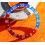 ROLEX AUTHENTIQUE GMT MASTER INSERT GRADUE 24H DE LUNETTE 1675, 16750 COULEUR PEPSI