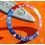 ROLEX AUTHENTIQUE GMT MASTER INSERT GRADUE 24H DE LUNETTE 1675, 16750 COULEUR PEPSI