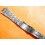 BRACELET VINTAGE MONTRES ACIER PLIE STYLE JUBILEE 25mm TYPE OMEGA,HEUER,UNIVERSAL GENEVE,ENICAR,JAEGER LECOULTRE