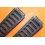 Bracelet Montres Vintages Plastique Tropic 2000 ref 24020 Couleur noir Ventaux 15mm Bulova, Heuer, Seiko, Oris