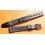 Vintage Watch Strap Black Leather Racing, Rally style ladies 12mm 70s INOX buckle