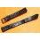 Vintage Watch Strap Black Leather Racing, Rally style ladies 12mm 70s INOX buckle