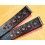 Vintage Watch Strap Black Leather Racing, Rally style ladies 12mm 70s INOX buckle