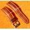 Breitling Current Model 433X 22mm Brown Calf Leather Watch Strap & Buckle Navitimer,Chronomat