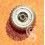 ACCESSOIRE HORLOGERIE VINTAGE COURONNE, REMONTOIR ACIER MONTRES OMEGA ACIER 6.45mm