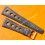 Genuine 70's 24mm Tropic Swiss Black color Leather style watch strap bracelet NOS 1970s Heuer,IWC,Triton