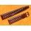 Bracelet Vintage CORFAM Heuer Monaco, Autavia,Silverstone,Carrera Brown leather 20mm rally band watch strap