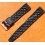 AUTHENTIC NOS 18 MM SWISS TROPIC PERFORATED DIVE BAND WATCH BRACELET STRAP REF 22509 BLACK