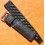 RARE & VINTAGE BRACELET RALLY PERFORÉ NOIR MONTRES N.O.S.SWISS TROPIC SPORT 18mm Ref 22509