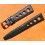 Genuine 70's 20mm Tropic Swiss Black color Leather style watch strap bracelet NOS 1970s Heuer,IWC,Triton