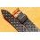 AUTHENTIC 19mm SWISS CURVED TROPIC PERFORATED DIVE BAND WATCH BRACELET STRAP BLACK COLOR