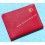 Tudor Vintage Red purple Leather Business Document Guarantee Papers watches Card Wallet ref 106 00 41