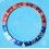 Rolex 70's Vintage Bezel insert Graduated Faded PEPSI Red & blue GMT MASTER 1675 , 16750 Watch inlay part