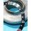 Rolex GMT Master Coke watch Faded Red & Black color S/S 16700,16710,16760 Bezel 24H Insert Part FAT FONT SERIFS