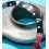 Rolex GMT Master Coke watch Faded Red & Black color S/S 16700,16710,16760 Bezel 24H Insert Part FAT FONT SERIFS