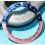 Rolex 70's Vintage Bezel insert Graduated Faded PEPSI Red & blue GMT MASTER 1675,16750 Watch inlay part
