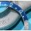 Rolex 70's Vintage Bezel insert Graduated Faded PEPSI Red & blue GMT MASTER 1675,16750 Watch inlay part