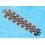 ROLEX LADIES GENUINE 62510D / 568B HALF PART STAINLESS STEEL JUBILEE BRACELET BAND 13mm WATCH BAND