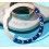 Rolex GMT Master watch Aged Serifs PEPSI Blue & Pink tons 16700,16710,16760 Bezel 24H Insert Part