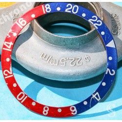 Rolex GMT Master watch Faded Serifs PEPSI Blue & Pink tons 16700,16710,16760 Bezel 24H Insert Part