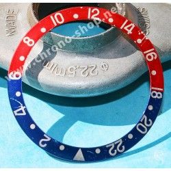 Rolex GMT Master watch Faded Serifs PEPSI Blue & Pink tons 16700,16710,16760 Bezel 24H Insert Part