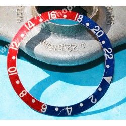 Rolex GMT Master watch Faded Serifs PEPSI Blue & Pink tons 16700,16710,16760 Bezel 24H Insert Part