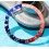 Rolex 70's Vintage Bezel insert Graduated Faded PEPSI Red & blue GMT MASTER 1675,16750 Watch inlay part