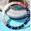 Rolex 70's Vintage Bezel insert Graduated Faded PEPSI Red & blue GMT MASTER 1675,16750 Watch inlay part