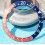 Rolex 70's Vintage Bezel insert Graduated Faded PEPSI Red & blue GMT MASTER 1675,16750 Watch inlay part