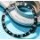Rolex GMT Master watch Black color S/S 16700,16710,16760 Bezel 24H Insert Part