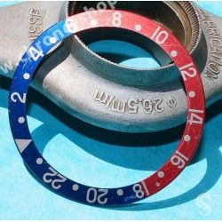 Rolex GMT Master watch Faded Serifs PEPSI Blue & Pink tons 16700,16710,16760 Bezel 24H Insert Part