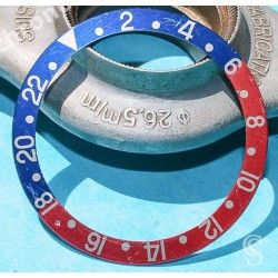 ROLEX PEPSI 90's ROUGE & BLEU INSERT GRADUE SERIFS FAT FONT 24H LUNETTE MONTRES GMT MASTER 16700,16710,16760