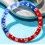 Rolex 70's Vintage Bezel insert Graduated PEPSI Red & blue GMT MASTER 1675,16750 Watch inlay part