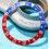 Rolex 70's Vintage Bezel insert Graduated PEPSI Red & blue GMT MASTER 1675,16750 Watch inlay part