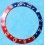 Rolex 70's Vintage Bezel insert Graduated PEPSI Red & blue GMT MASTER 1675,16750 Watch inlay part