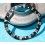 Rolex GMT Master watch Black color S/S 16700,16710,16760 Bezel 24H Insert Part FAT FONT SERIFS