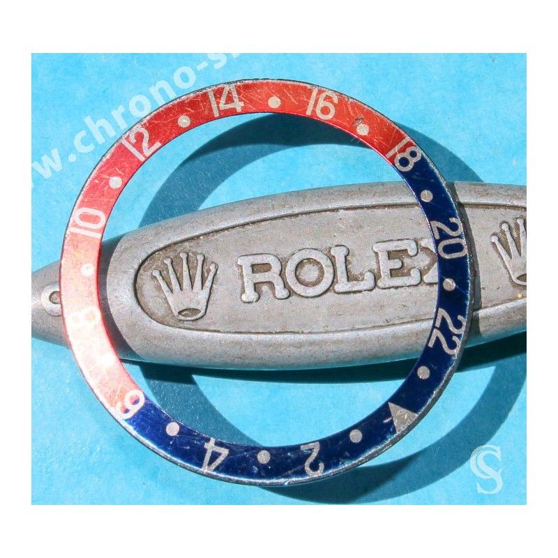 Rolex GMT Master watch Faded PEPSI Blue & Pink tons 16700,16710,16760 Bezel 24H Insert Part