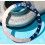 Rolex GMT Master watch Faded Serifs PEPSI Blue & Pink tons 16700,16710,16760 Bezel 24H Insert Part