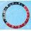Rolex GMT Master Coke watch Faded Red & Black color S/S 16700,16710,16760 Bezel 24H Insert Part FAT FONT SERIFS