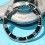 ?ROLEX LUNETTE ACIER & INSERT LUMINOVA MONTRES SUBMARINER DATE 16800,168000,16610?