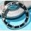 ?ROLEX LUNETTE ACIER & INSERT LUMINOVA MONTRES SUBMARINER DATE 16800,168000,16610?