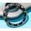 ♛ ROLEX Bezel GMT Master Ceramic 116710 LN Bezel Insert 24H Complete Set Stainless Steel OEM ♛