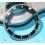 Rolex 90's Submariner Sapphire 14060, 14060M Genuine & Rare Rotative Watch Bezel insert Luminova