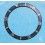 ROLEX RARE INSERT FADED BLUE MONTRES 168000, 16800, 16610 SUBMARINER DATE PERLE LUMINOVA
