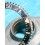 Rolex Watch Part used Genuine & Rare Ceramic Bezel graduated DEEPSEA SEA-DWELLER ref 116660 Ø44mm